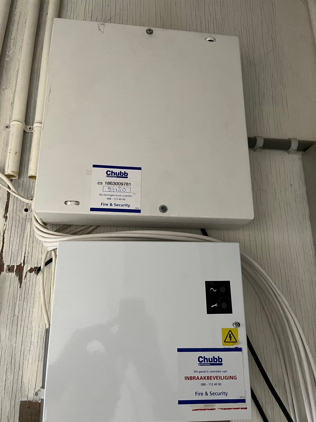 Chubb Alarm systeem - Deurrelay, Ophalen of Verzenden, Gebruikt, Overige typen, Raam of Deur