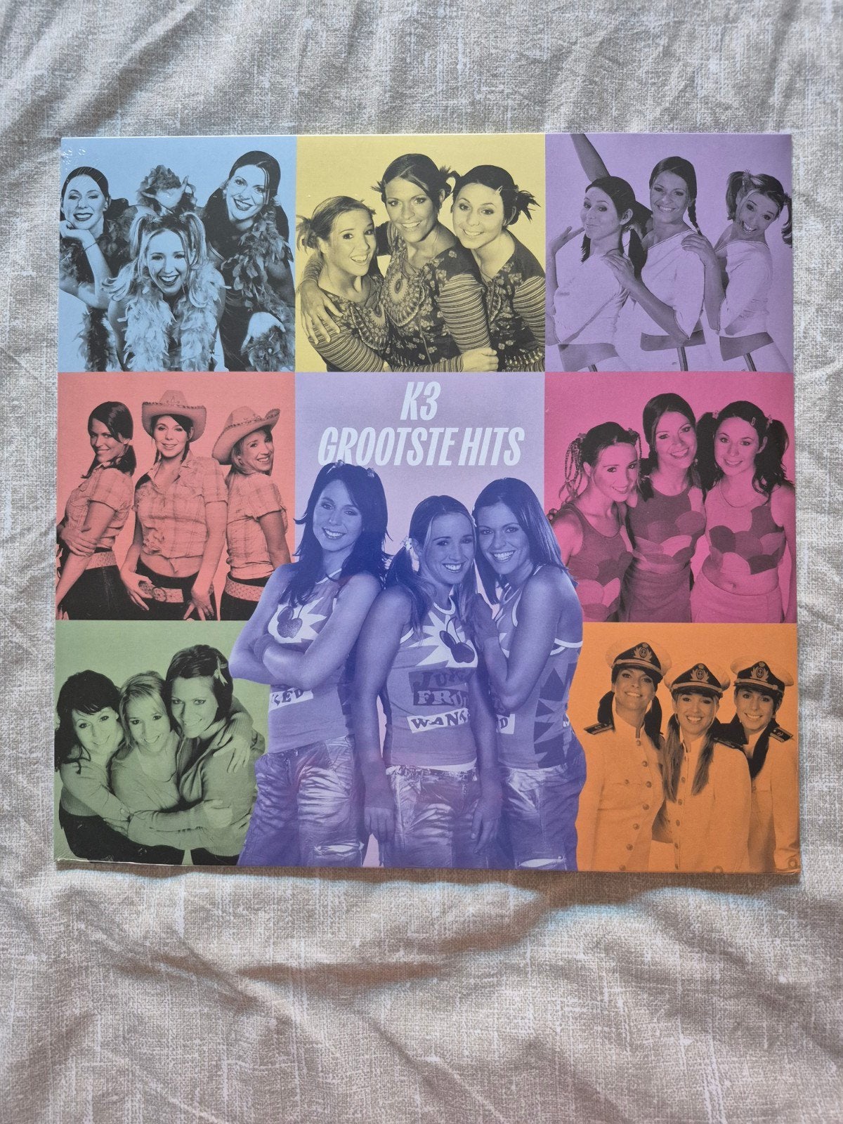 Gesealde zwarte vinyl "Grootste hits" van K3 originals, Verzenden, Nieuw in verpakking, 12 inch, Levenslied of Smartlap
