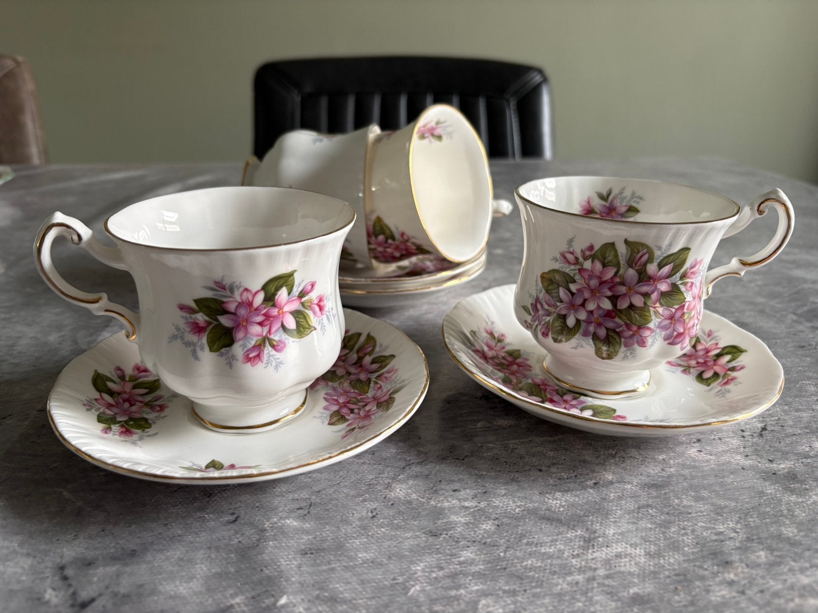 Kop en schotel Paragon bone china, Ophalen of Verzenden