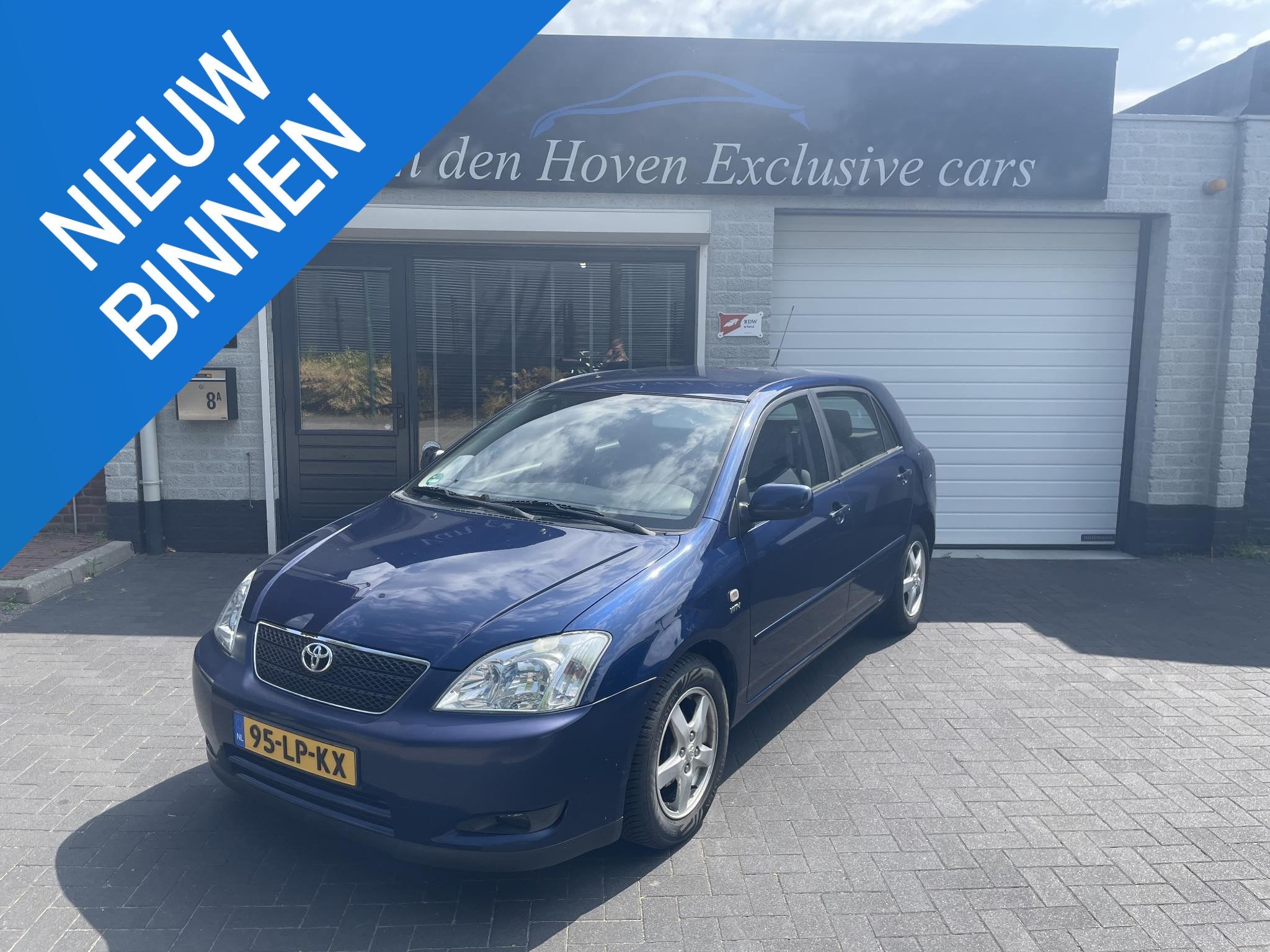 Toyota Corolla 1.4 VVT-i Linea Sol Airco nieuwe APK koopje., Auto's, Toyota, Voorwielaandrijving, Gebruikt, 4 cilinders, Blauw
