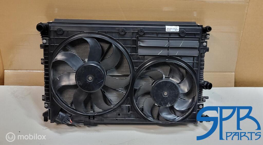 VW JETTA BEETLE 5C RADIATEUR KOELERPAKKET 2.0 Tdi KOELERSET, Auto-onderdelen, Gebruikt, Volkswagen, Ophalen of Verzenden, Volkswagen