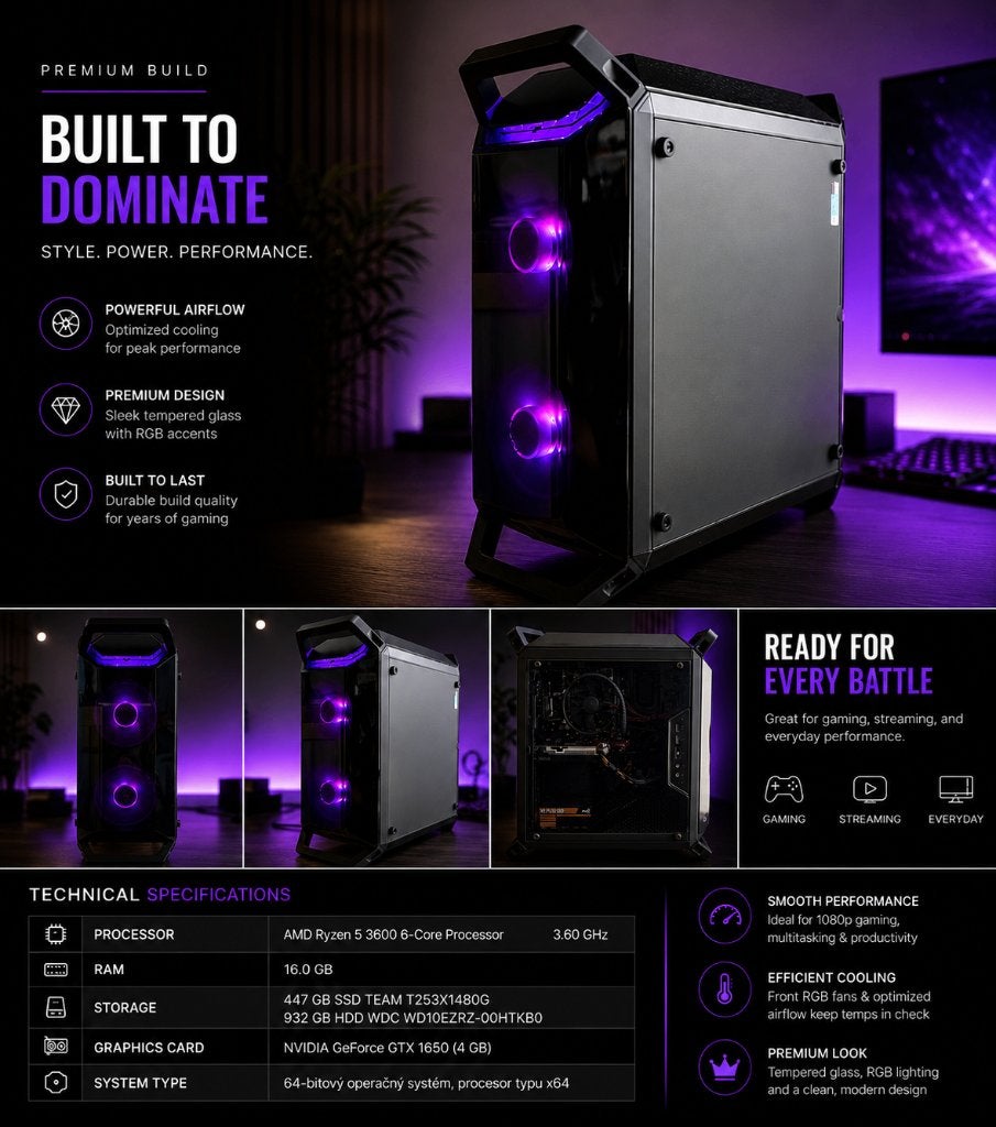 Gaming PC Set + Samsung 24" Curved Monitor, Ophalen, Overige genres, 1 speler, Zo goed als nieuw