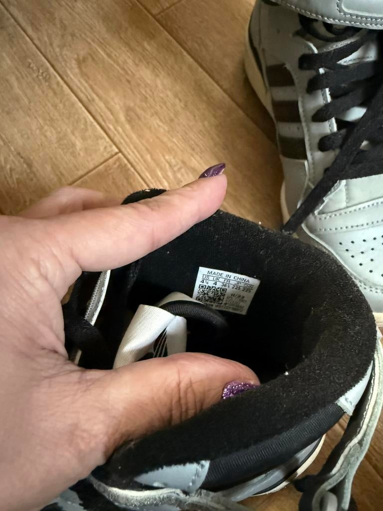 Adidas, Ophalen, Zo goed als nieuw, Zwart, Sneakers of Gympen