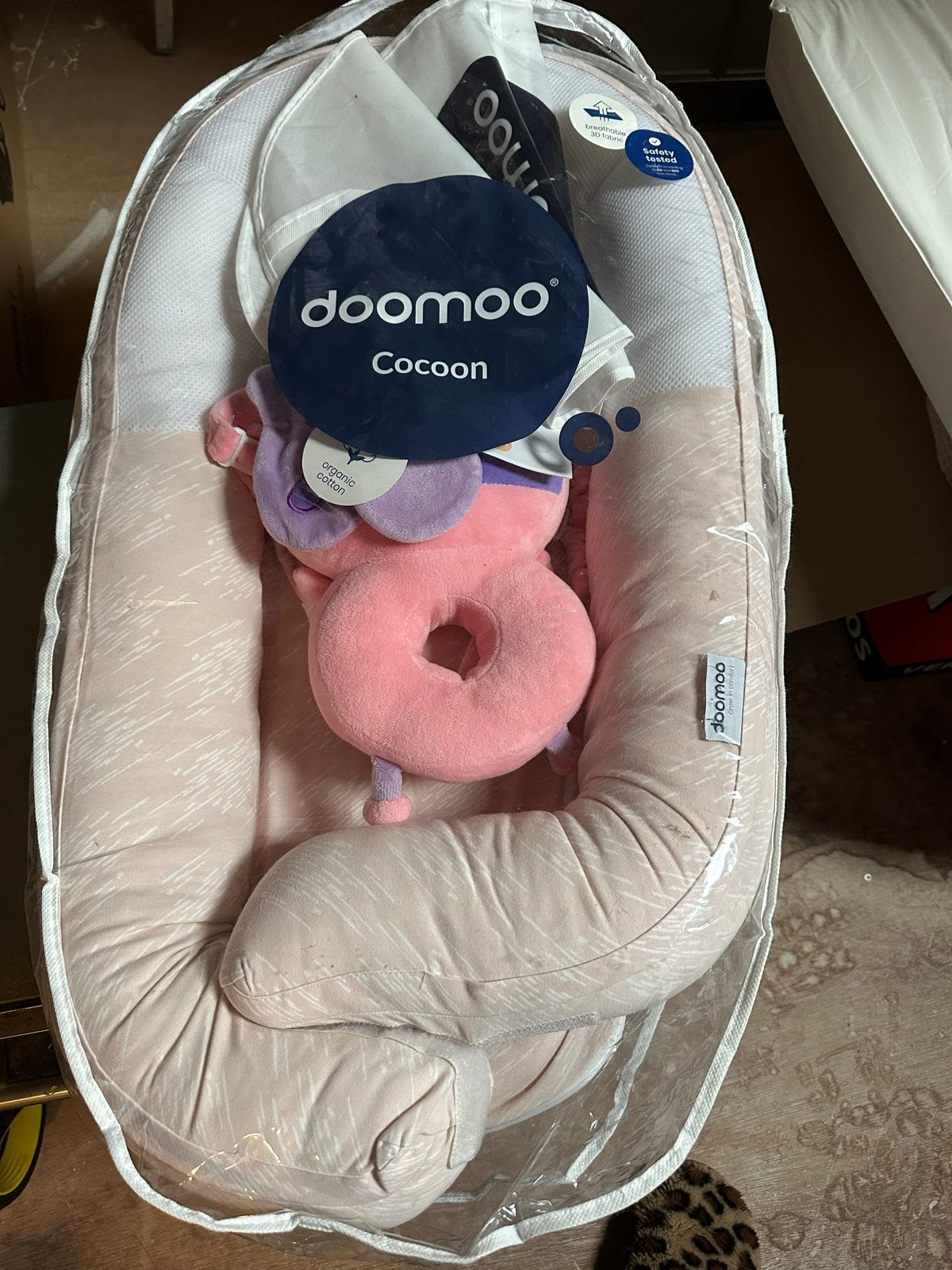 Doomoo Cocoon baby nestje - Zo goed als nieuw, Ophalen of Verzenden, Zo goed als nieuw, Overige typen