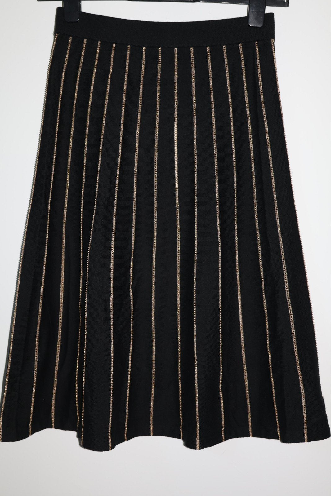 King Louie Skirt Plume Zwart Goud Maat 36 / S Nieuw, Kleding | Dames, KingLouie.nl, Nieuw, Ophalen of Verzenden, King Louie