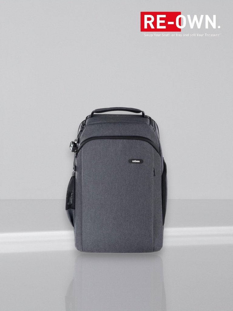 DORR  BACKPACK PRAG GO GREY fototas, cameratas, rugtas, Audio, Tv en Foto, Fotografie | Fototassen, Overige merken, Rugtas, .