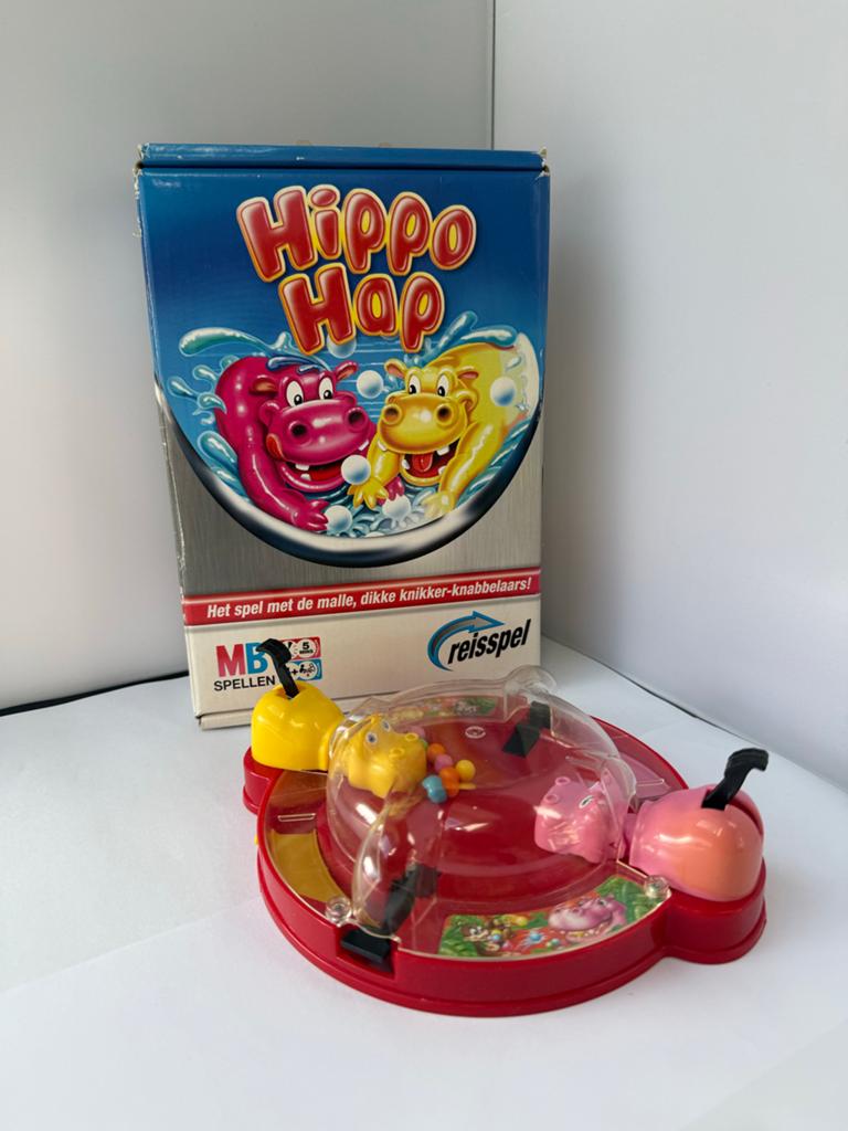 Hippo Hap - Reisspel - MB Spellen, Een of twee spelers, Ophalen of Verzenden, Gebruikt, Reisspel
