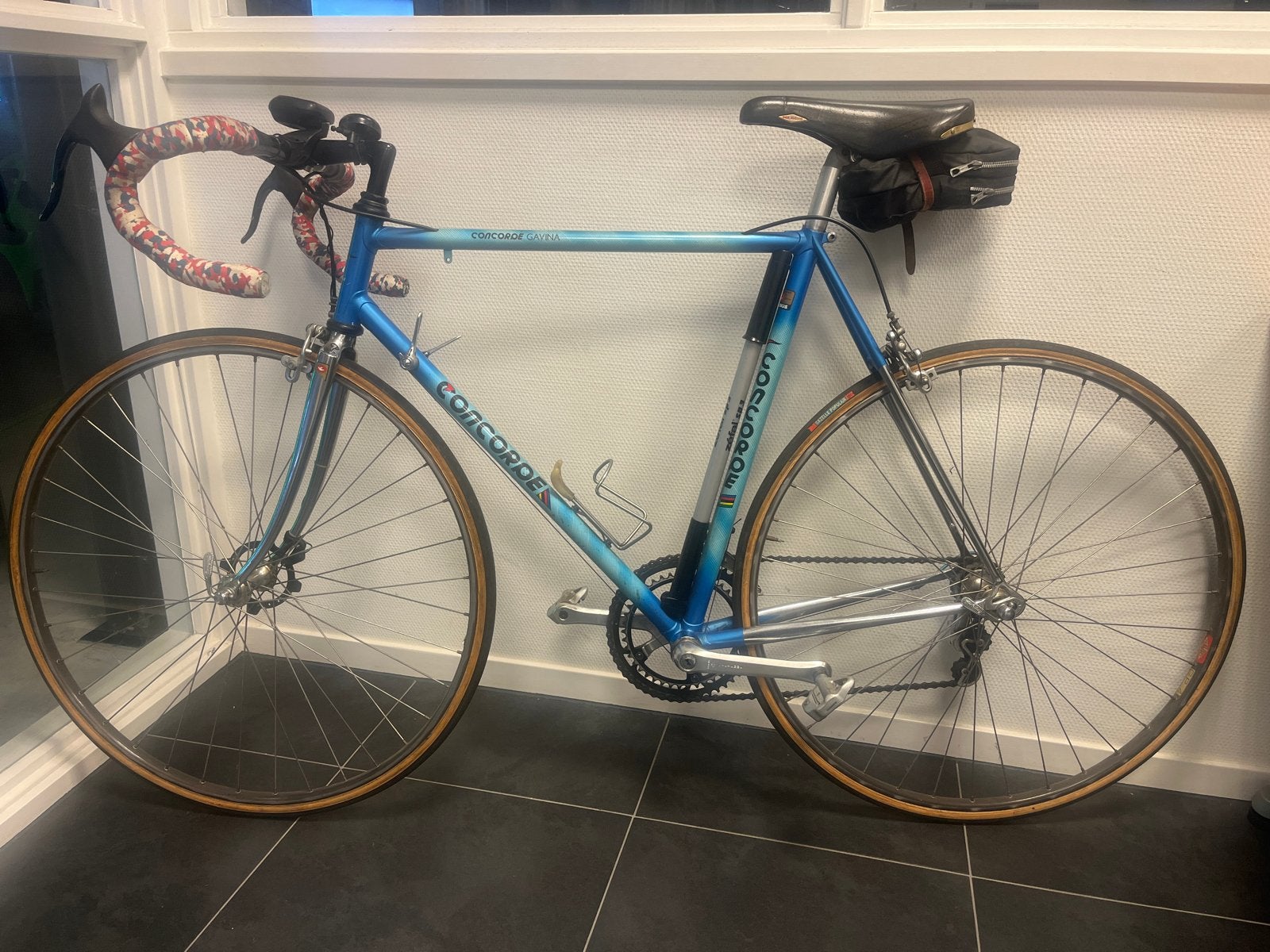 Concorde Gavina racefiets - Vintage Columbus staal, 28 inch, Gebruikt, 57 tot 61 cm, Ophalen