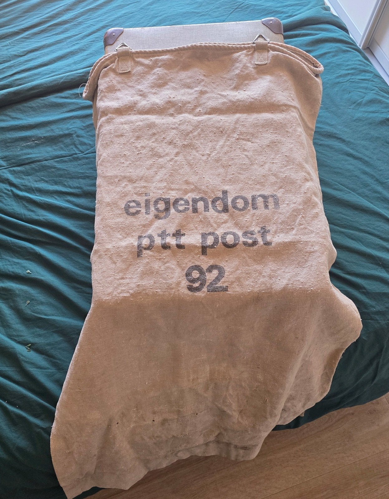Vintage PTT Postzak - Eigendom PTT Post 92, Ophalen of Verzenden