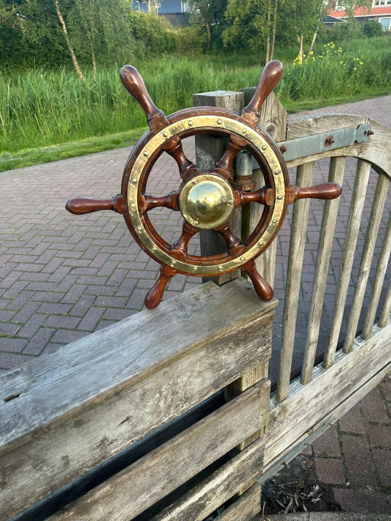 Bootstuur scheepstuur stuurwiel, Watersport en Boten, Ophalen of Verzenden, Zo goed als nieuw, Motor en Techniek