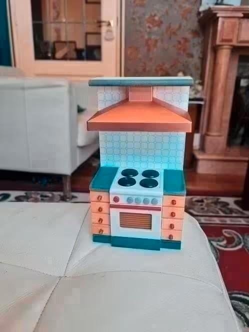 Bodo Hennig Poppenhuis Keukenfornuis met Afzuigkap, Ophalen of Verzenden, Gebruikt, Poppenhuis