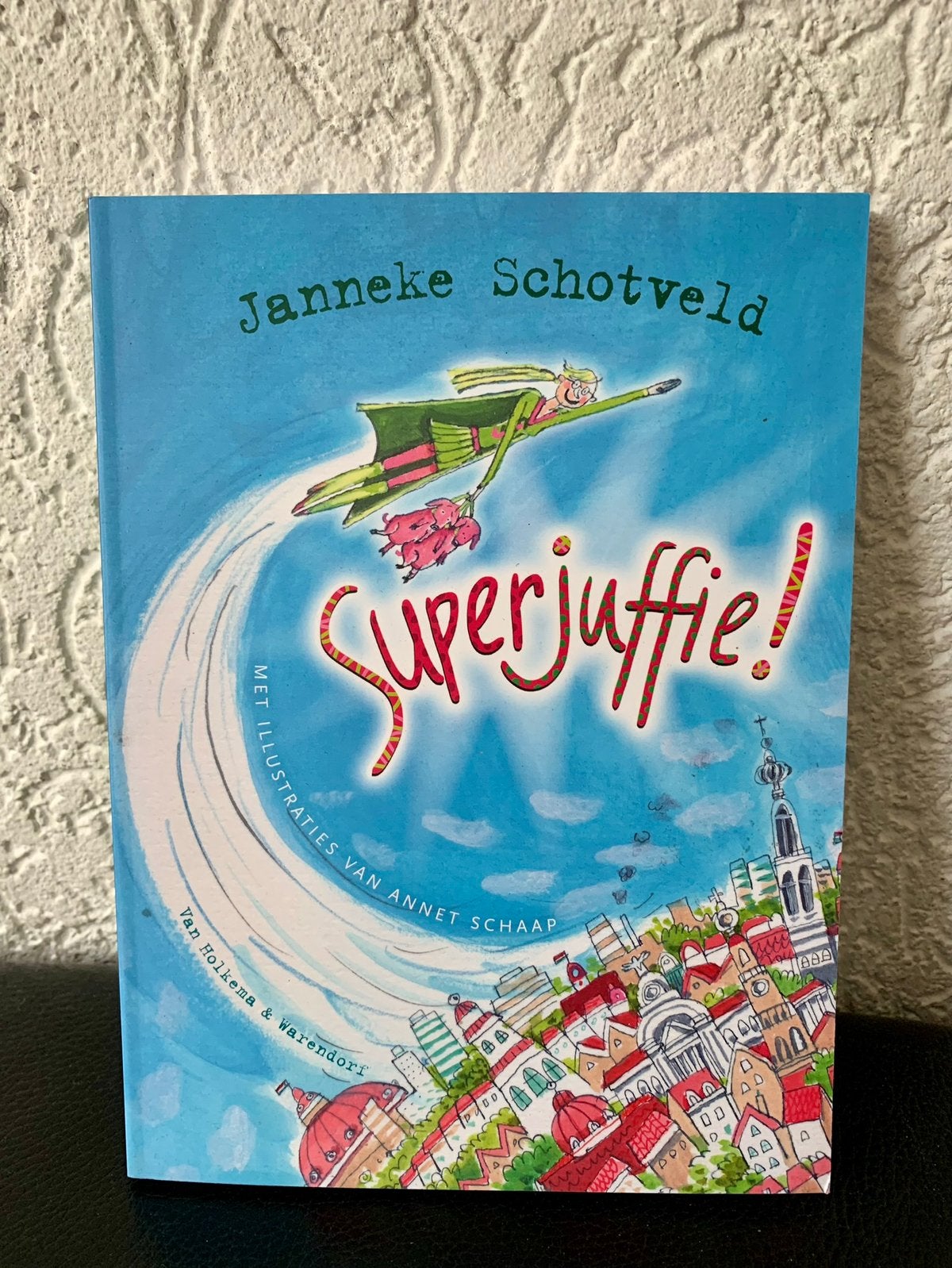 TE KOOP: boek van Superjuffie NIEUW, Ophalen of Verzenden, Nieuw, Fictie algemeen