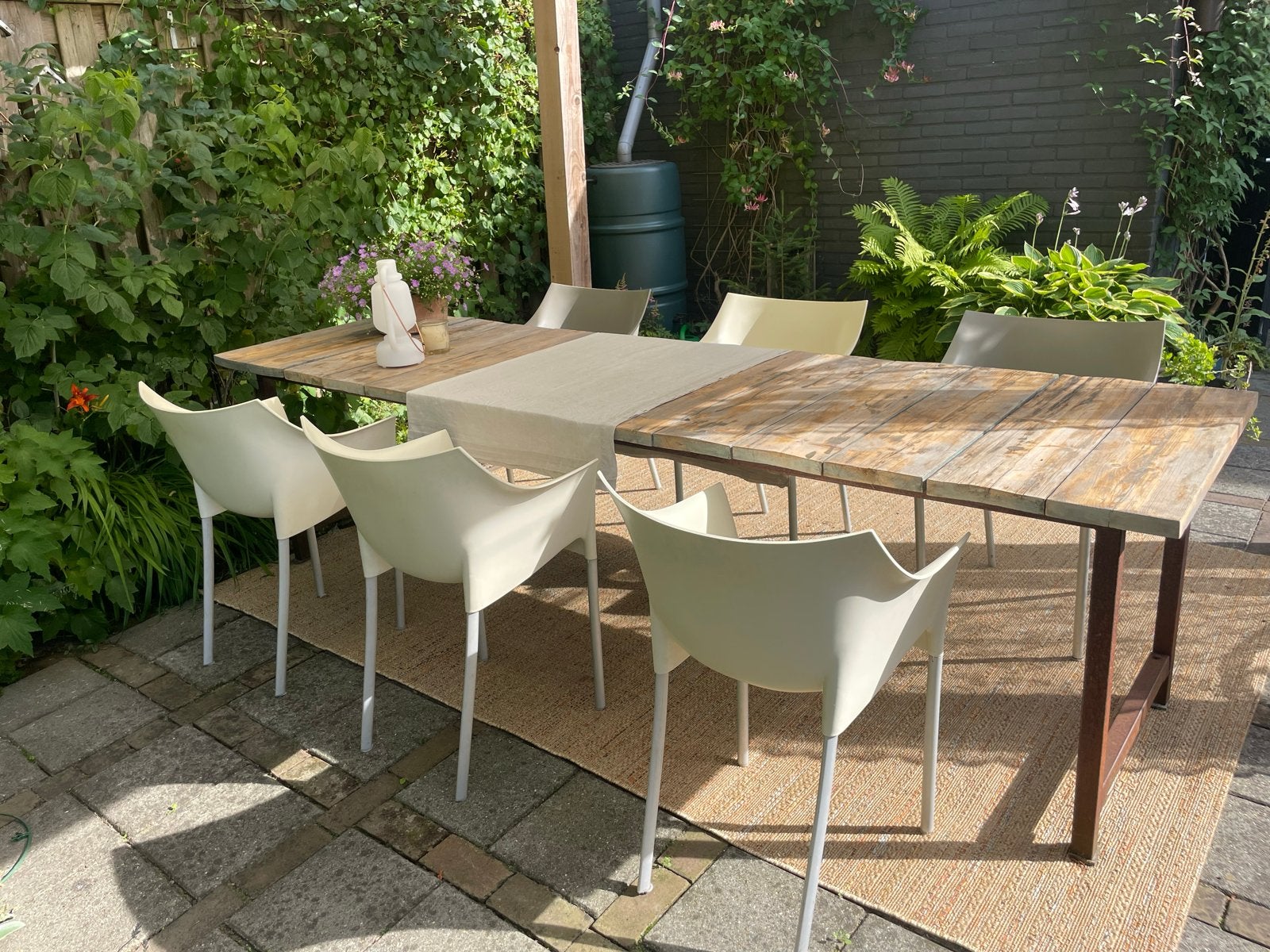 6 Kartell Dr. No stoelen van Philippe Starck, Ophalen, Gebruikt, Kunststof, Vijf, Zes of meer stoelen