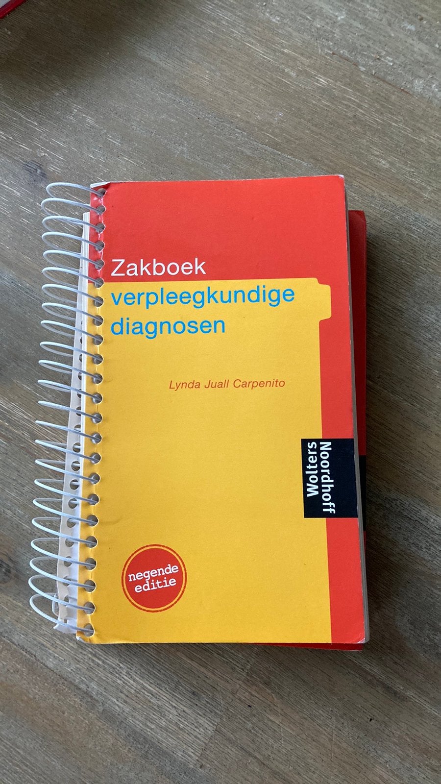 Zakboek verpleegkundige diagnosen - Carpenito, Boeken, Ophalen of Verzenden, Beta, Zo goed als nieuw, HBO