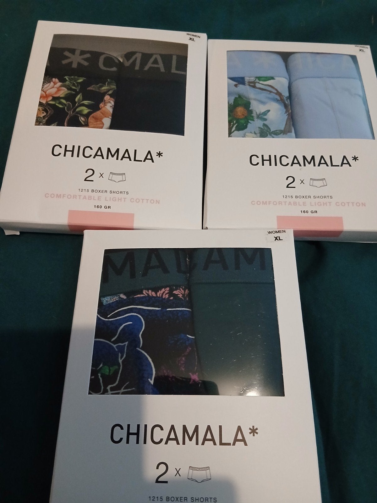 chicamala dames boxers, Muchachomalo, Ophalen of Verzenden, Zwart, Broekje of Short