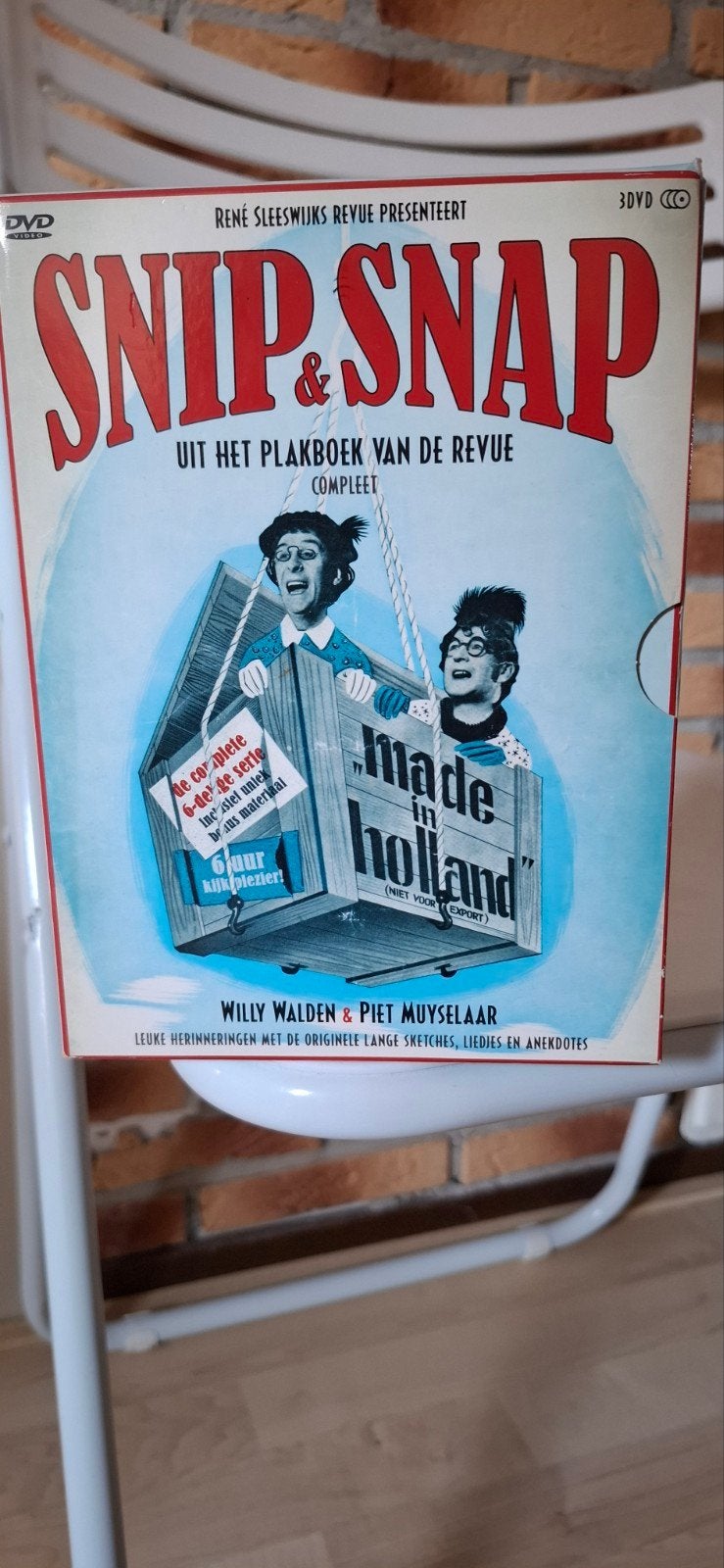dvd Snip en Snap, Alle leeftijden, Ophalen, Zo goed als nieuw, Stand-up of Theatershow