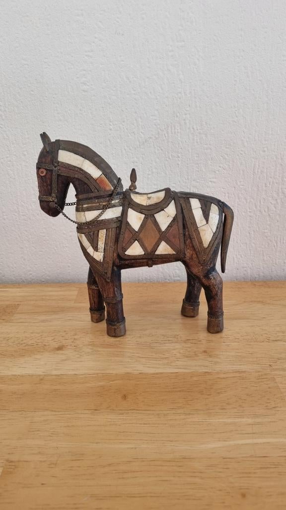 Vintage paarden beeldje, Antiek en Kunst, Ophalen of Verzenden