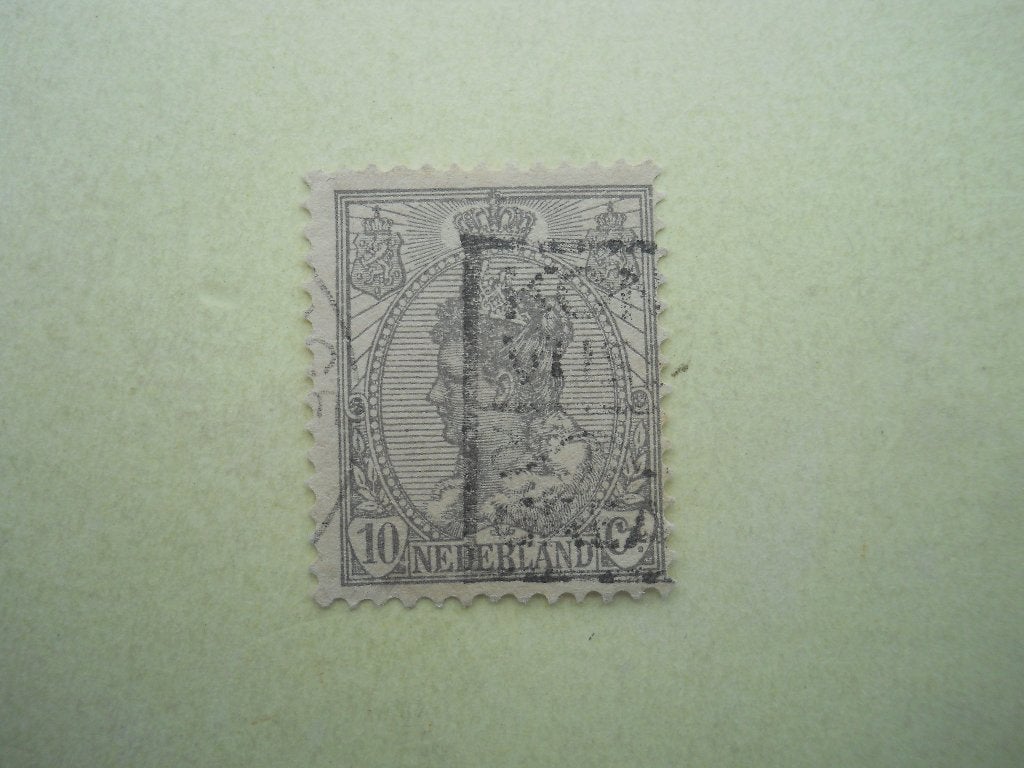Nederland 1899 Koningin Wilhelmina N0, Ophalen of Verzenden, T/m 1940, Gestempeld