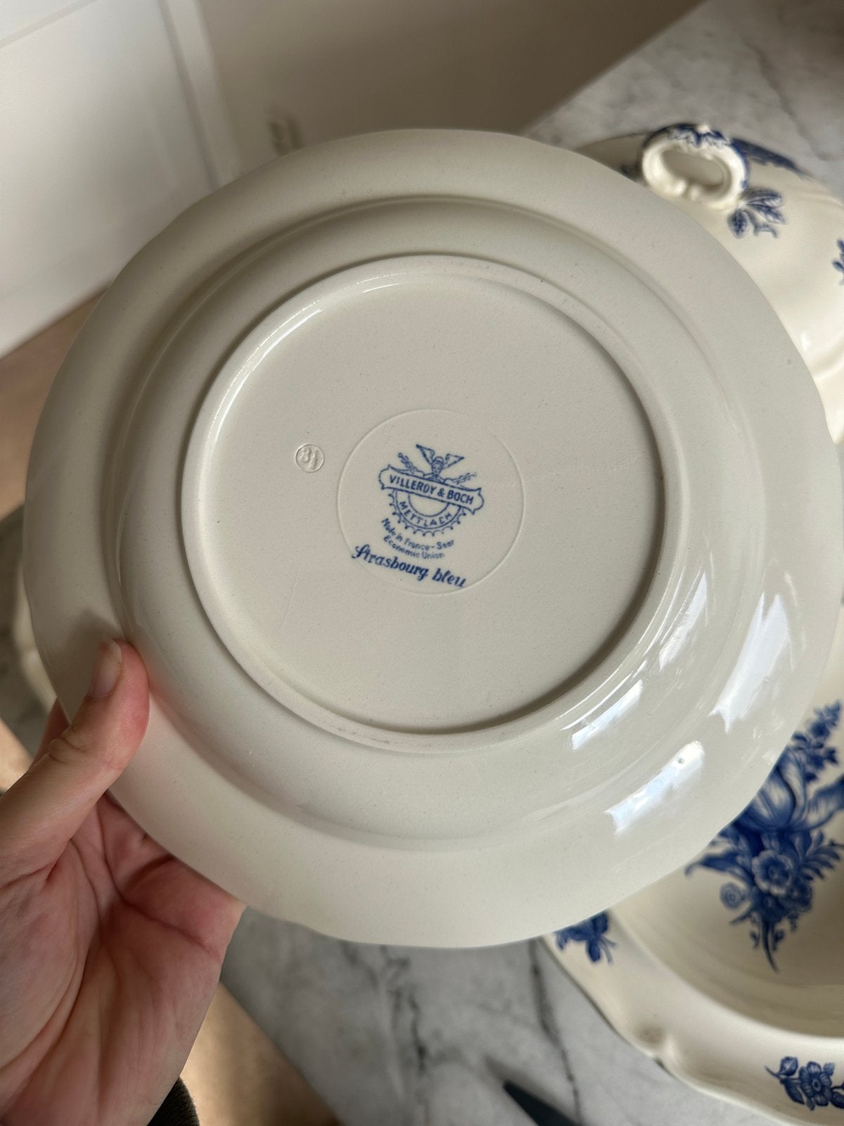 Villeroy & Boch Strasbourg Bleu Servies - Diverse Stukken, Ophalen