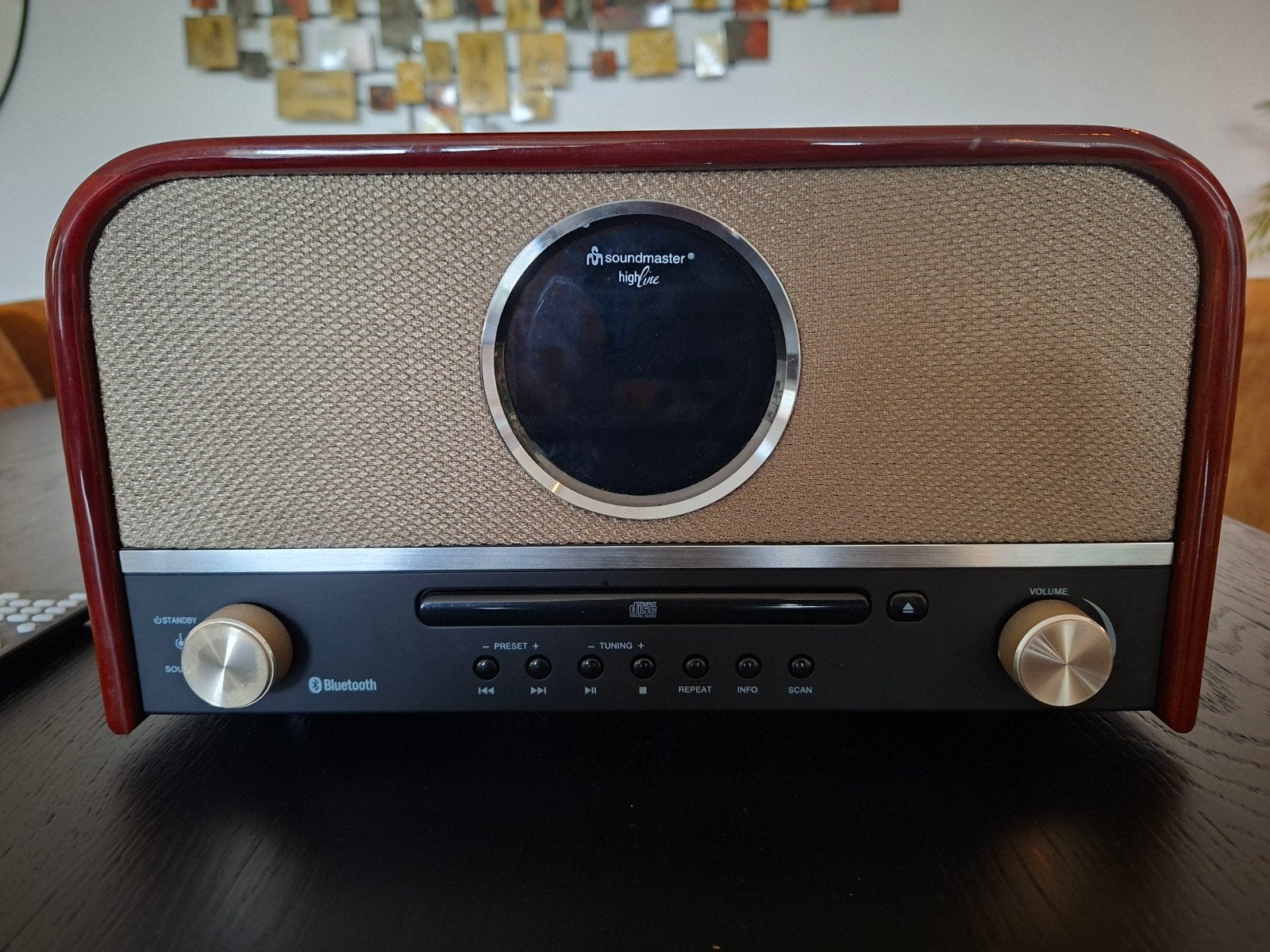 Soundmaster NR850 DAB+/FM Radio met CD-speler en Bluetooth