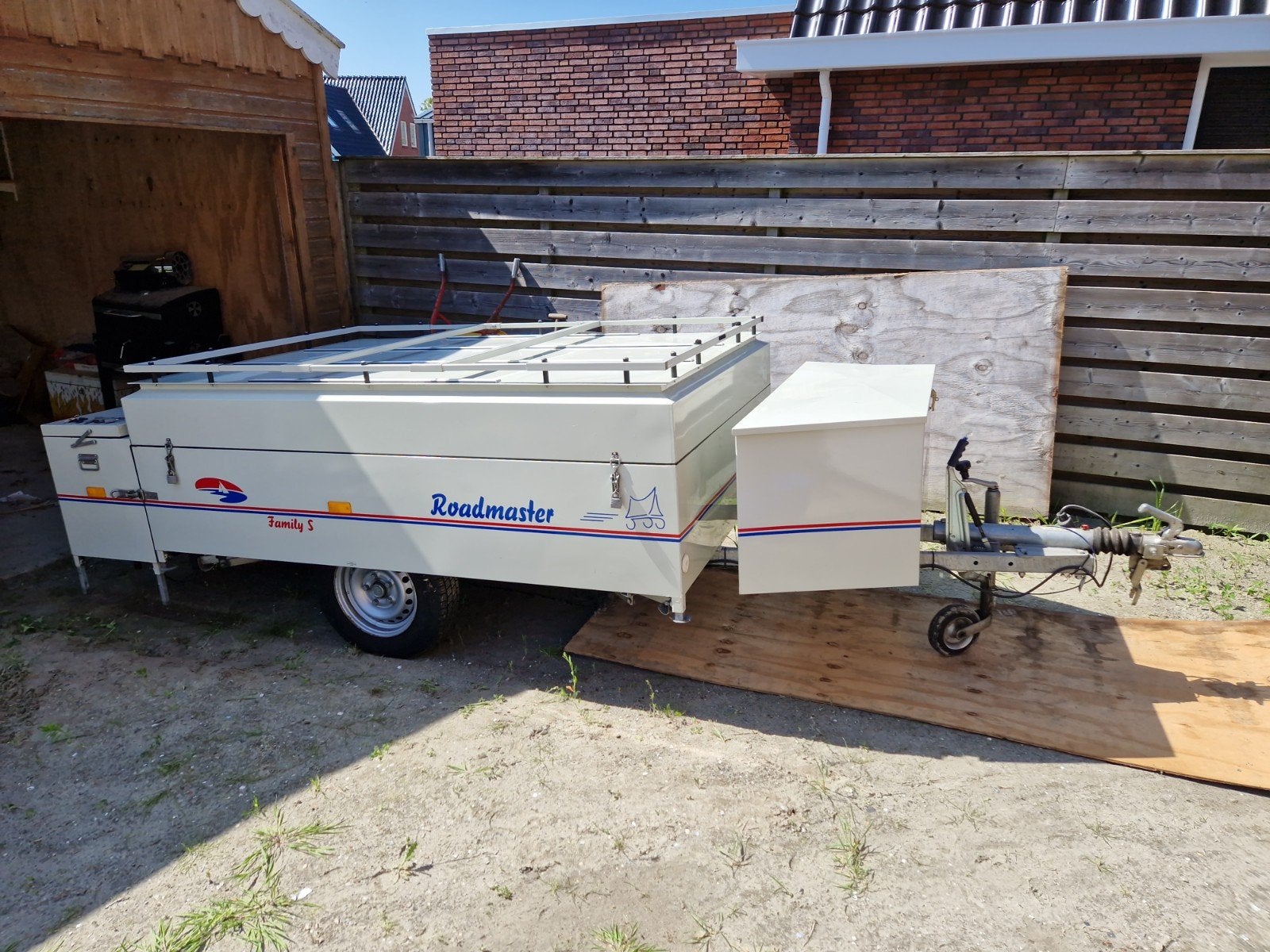 Vouwwagen Roadmaster family s, Ophalen