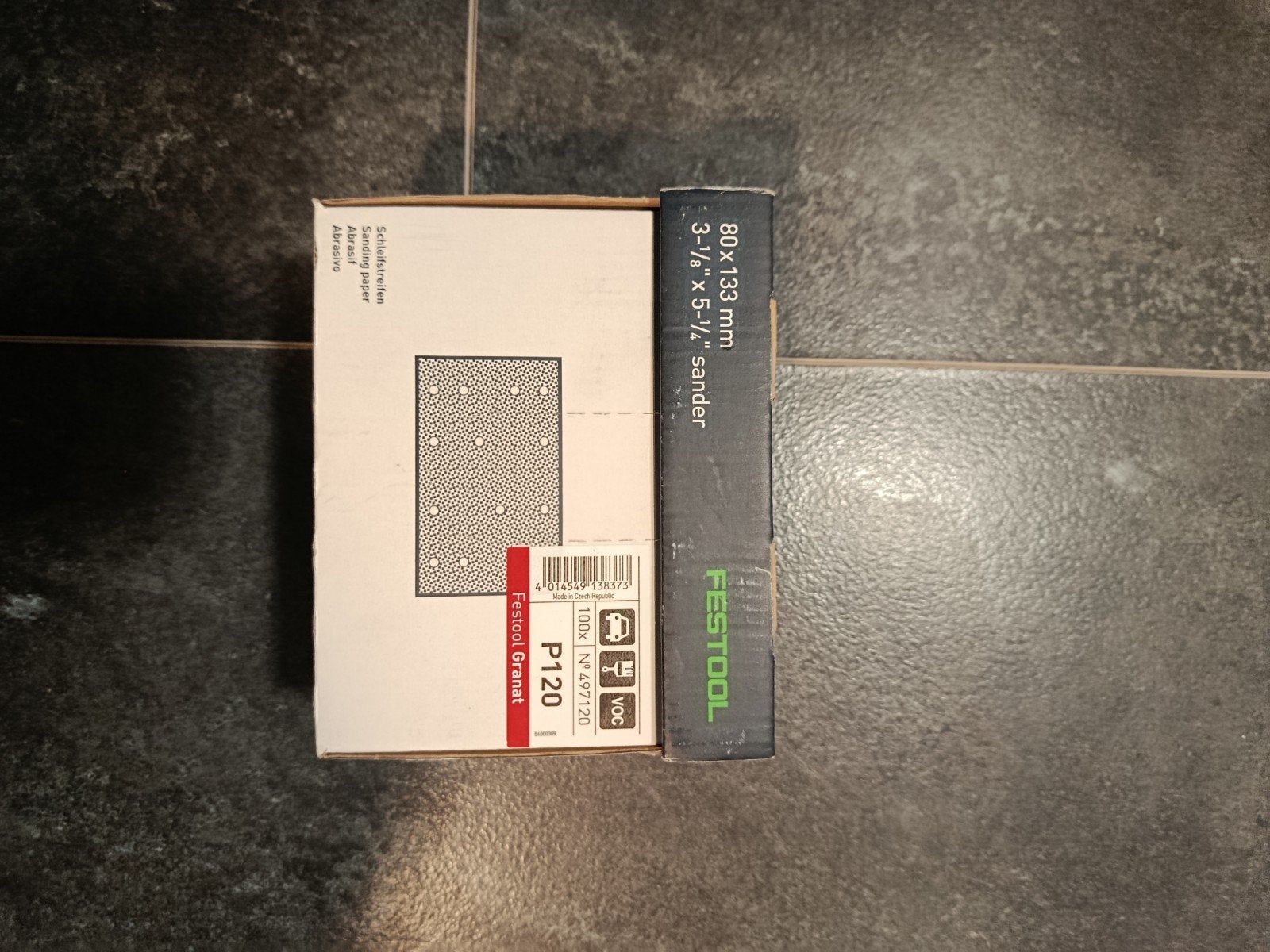 Festool schuurstroken P120 80x133mm 100 stuks, Ophalen of Verzenden, Nieuw