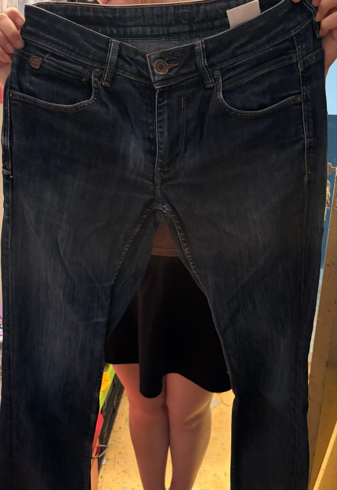 Garcia Jeans - Donkerblauwe spijkerbroek W29 L32, Kleding | Heren, Spijkerbroeken en Jeans, Ophalen of Verzenden, Gedragen, Blauw