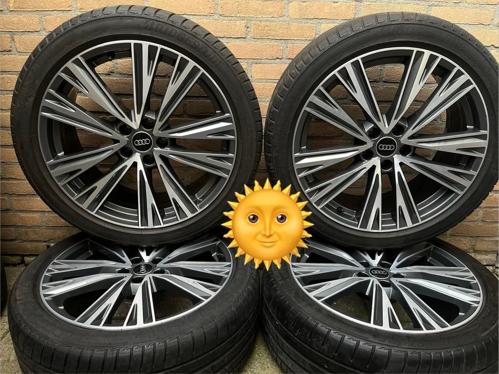 NIEUWE (demo) 20” orig. Audi A6 Rs6 S6 A7 S7 zomerset, 255 mm, Banden en Velgen, Nieuw, Ophalen of Verzenden