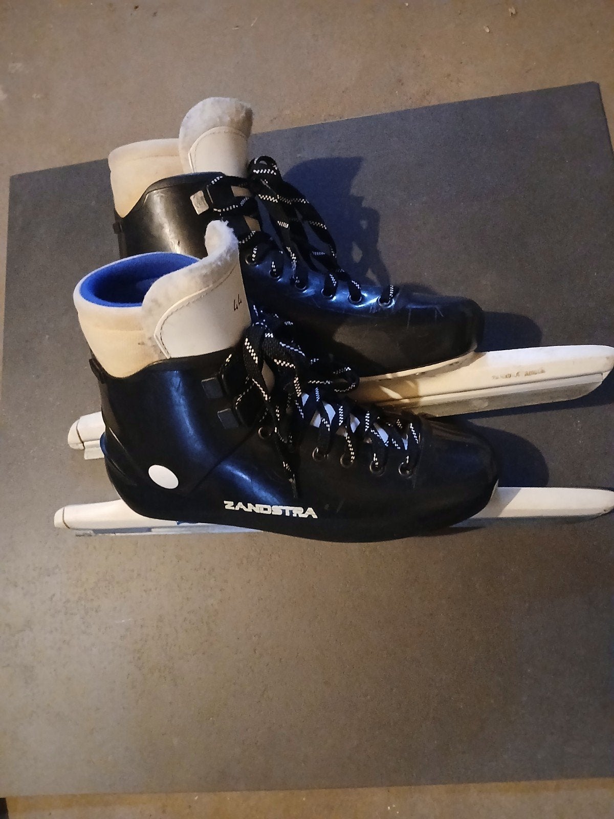 Zandstra schaatsen  44 zijn GESLEPEN, Sport en Fitness, Ophalen, Combinoren, Gebruikt, Zandstra