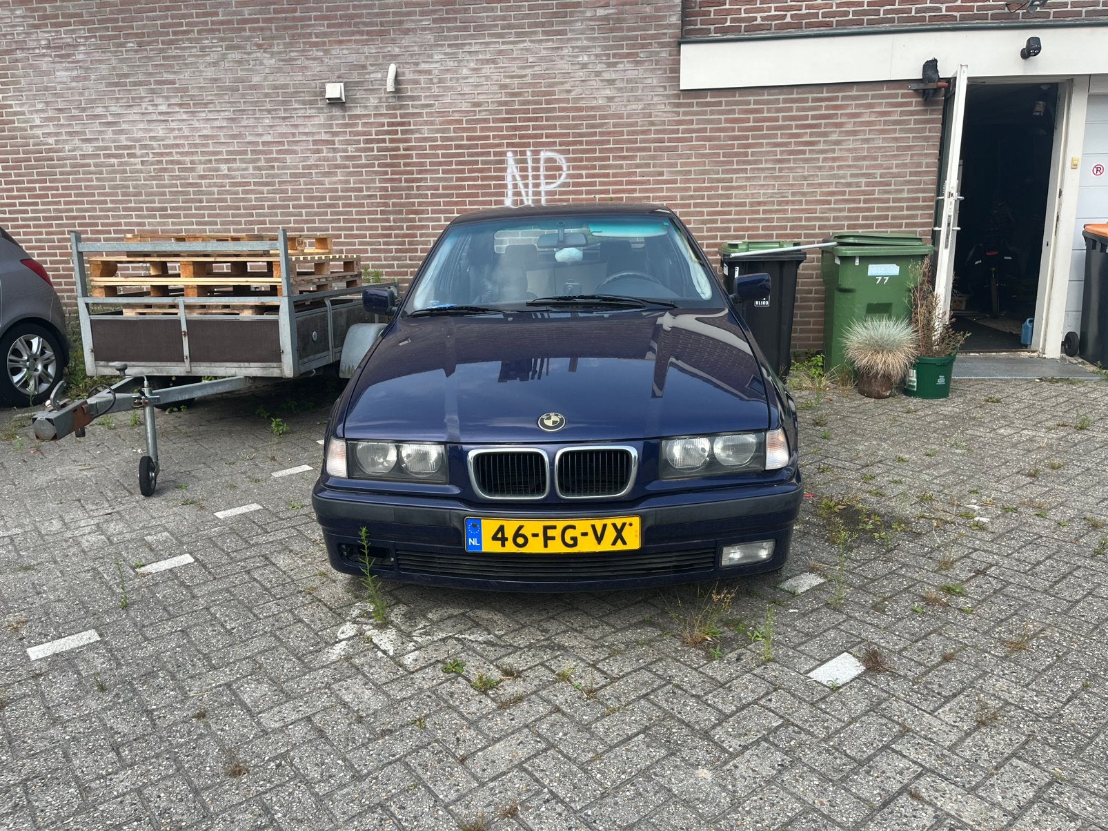 BMW 3-Serie 1.9 I 316 Compact 2000 Blauw, Auto's, 13 km/l, Achterwielaandrijving, 1250 kg, 4 cilinders