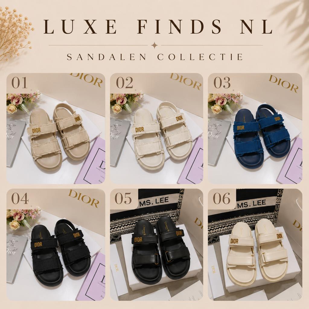 Dior sandalen, Kleding | Dames, Verzenden, Nieuw, Sandalen of Muiltjes