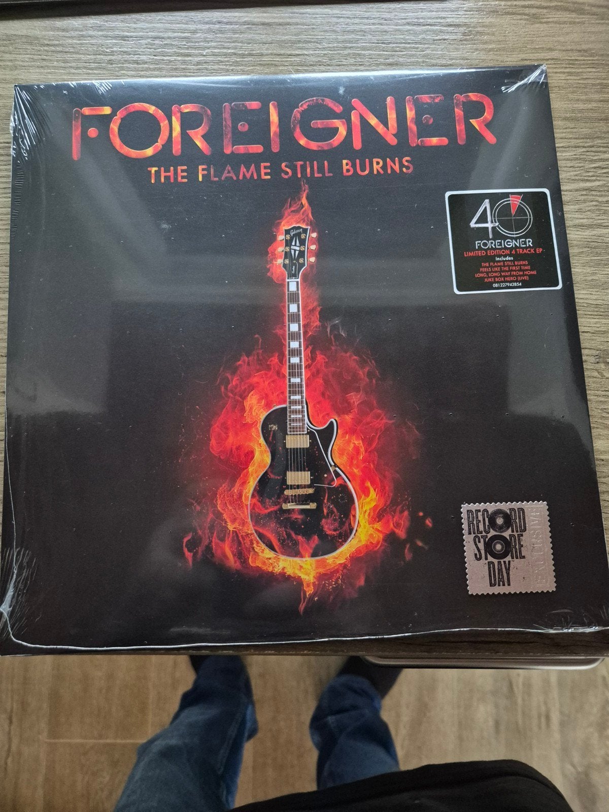 4 track ep foreigner, Ophalen of Verzenden, Overige formaten