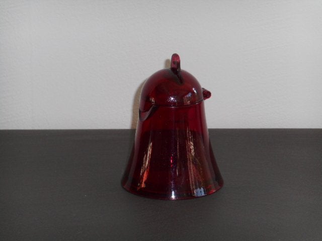 Kerstklok Rood Tupperware, nieuw, Ophalen of Verzenden, Nieuw, Rood, Overige typen