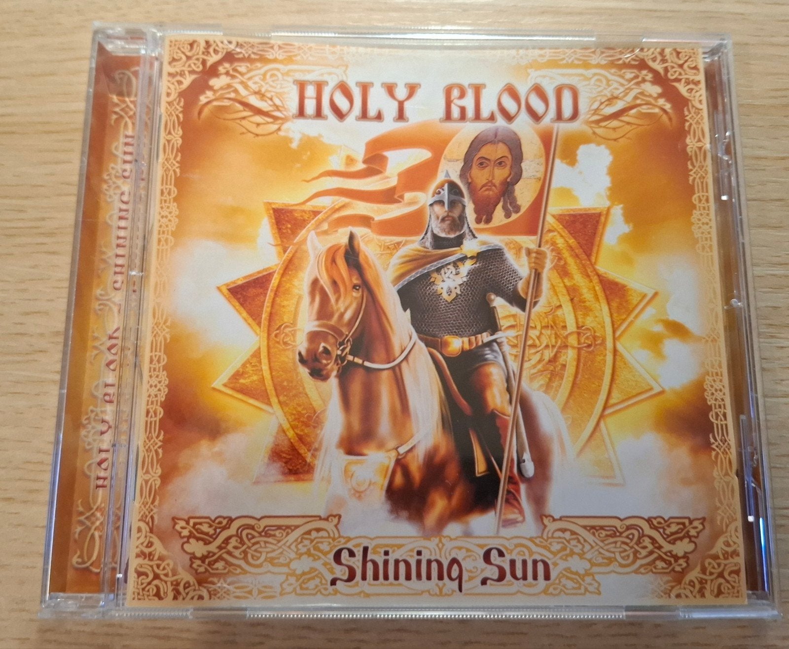 Holy Blood - Shining sun, Ophalen of Verzenden, Zo goed als nieuw, Black metal, Album