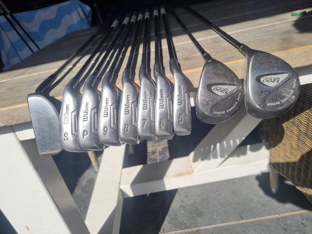 Wilson 1200 Golfset +1 inch, Sport en Fitness, Golf, Ophalen of Verzenden, Zo goed als nieuw, Set