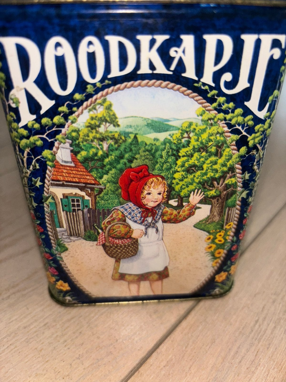Vintage Efteling Sprookjes bewaarblik, Verzenden, Overige