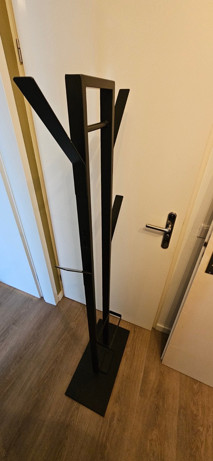 Staande kapstok met parapluhouder, Ophalen, Metaal, Staande kapstok, 150 tot 200 cm
