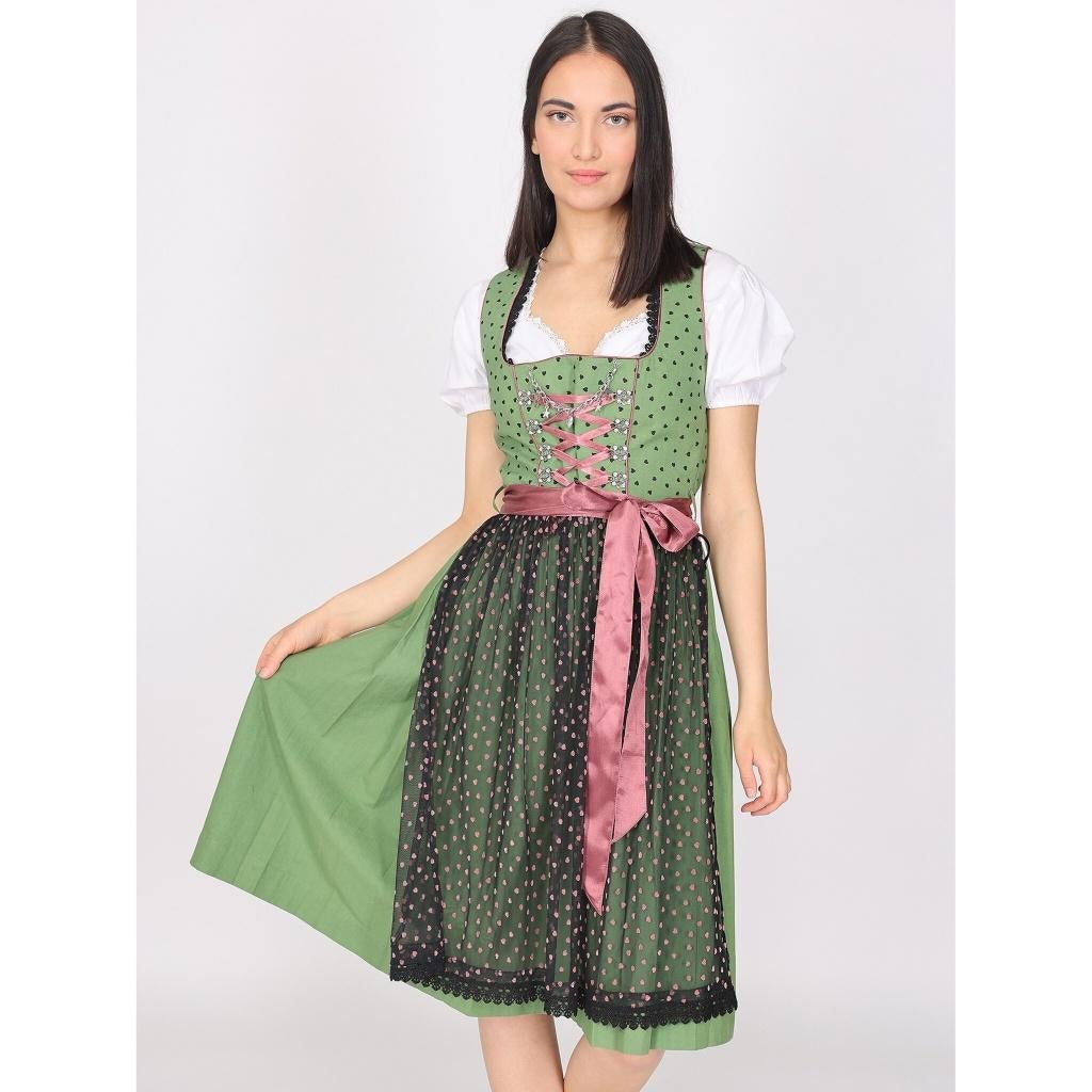 2-delige Dirndl XXXXL maat 54 tm 60, Carnaval, Maat 46/48 (XL) of groter, Nieuw, Ophalen of Verzenden