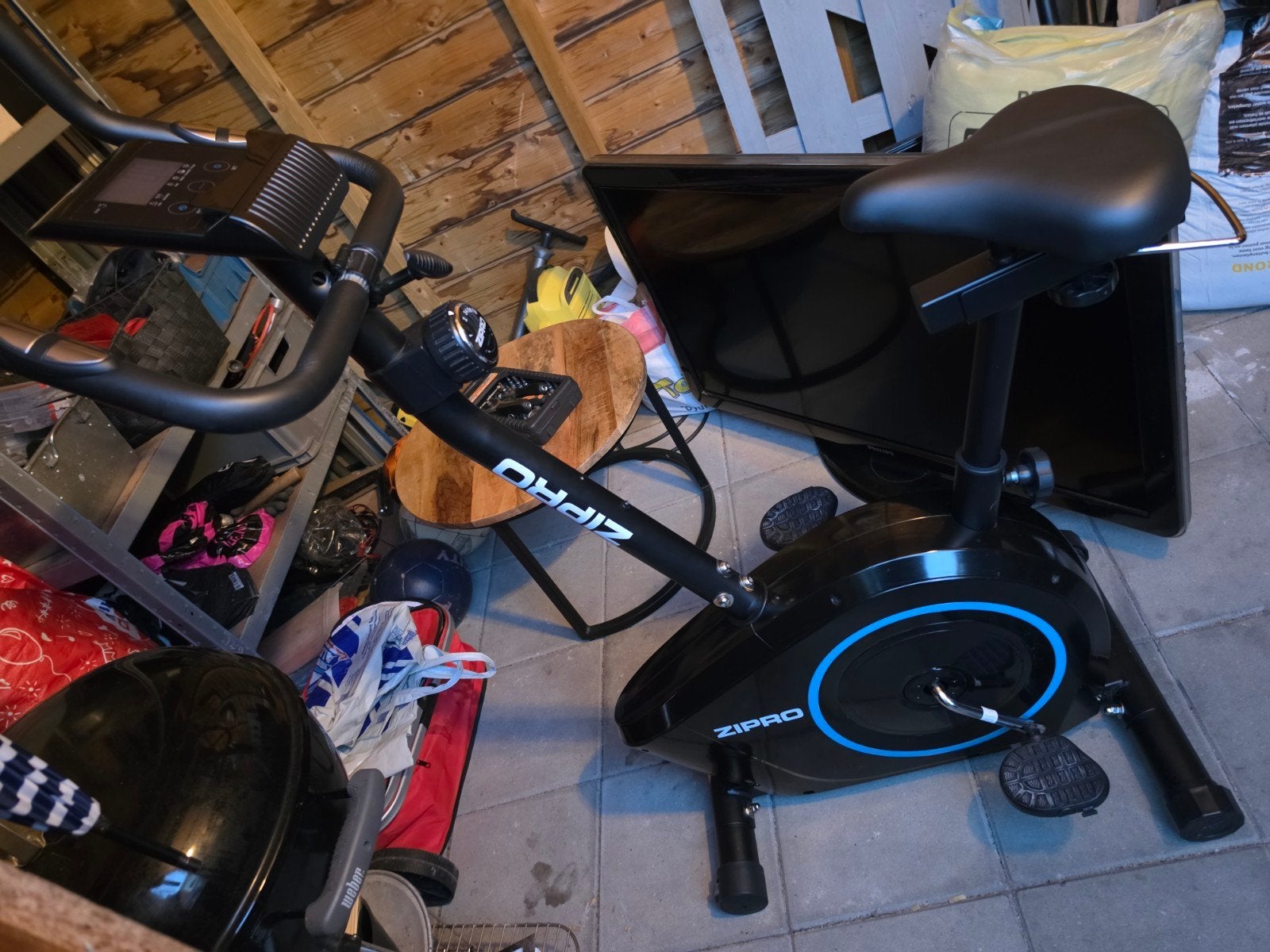 Zipro Hometrainer Fiets Nieuwstaat, Ophalen, Overige materialen, Overige typen, Zo goed als nieuw