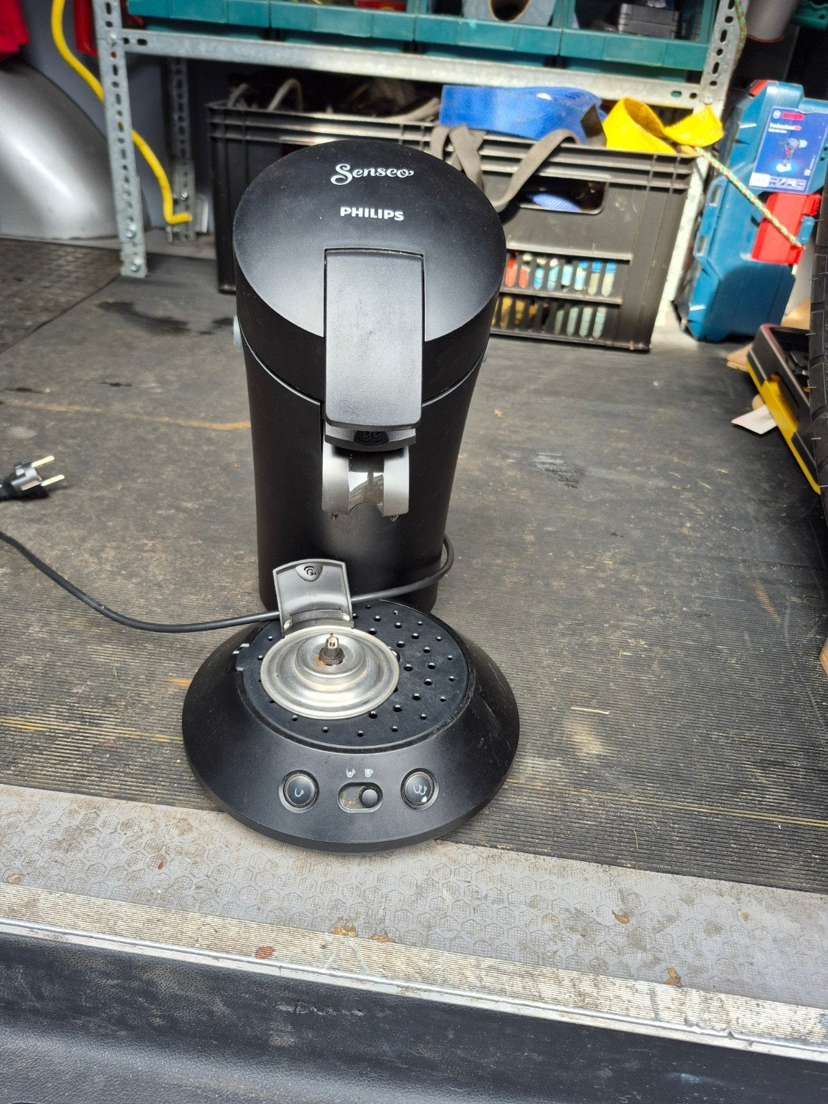 Te koop goede Senseo met beide padhouders., Ophalen, Zo goed als nieuw, Koffiemachine
