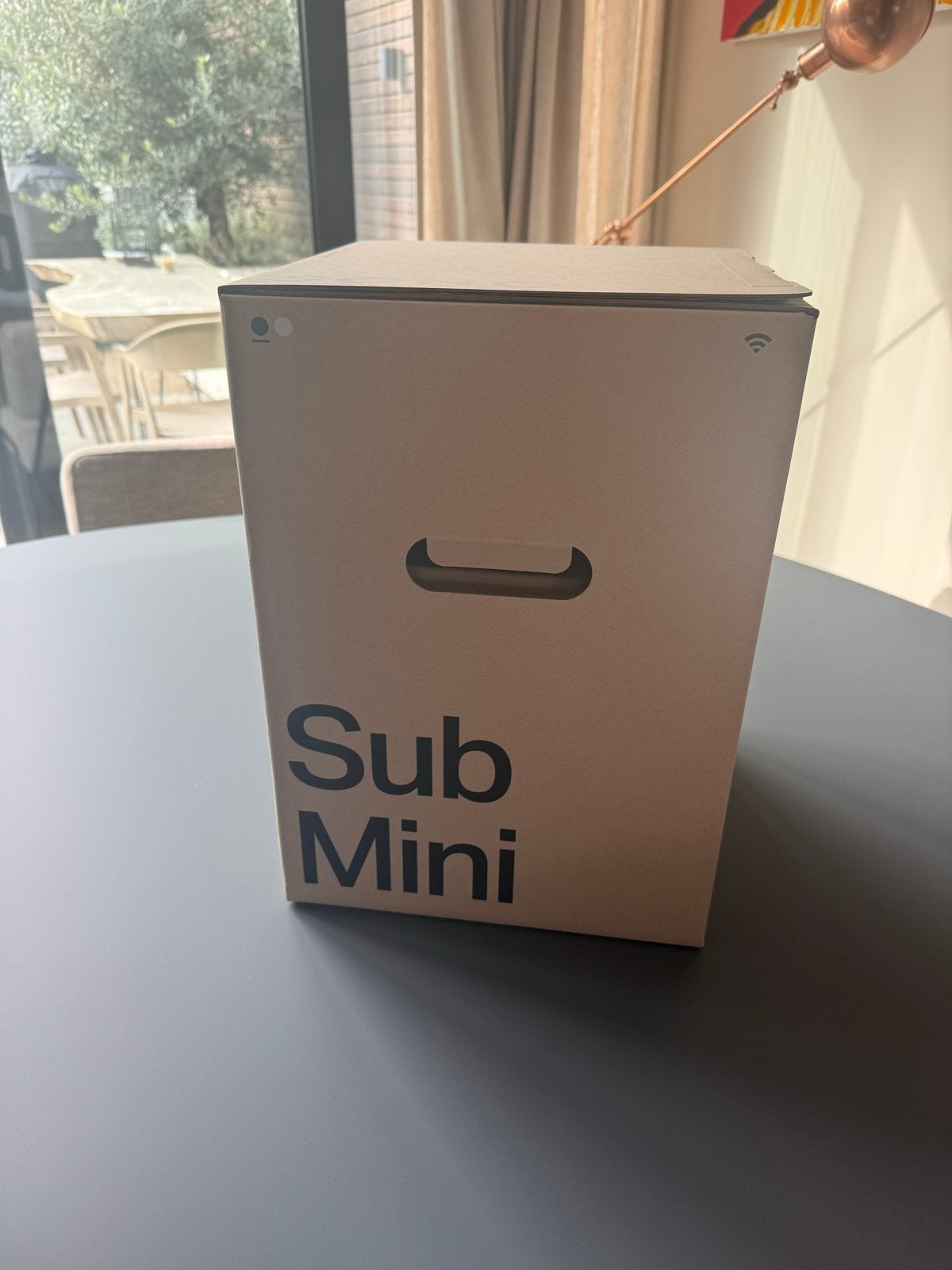 Lege Sonos Sub Mini en 2 x Era 100 dozen, Ophalen, Zo goed als nieuw