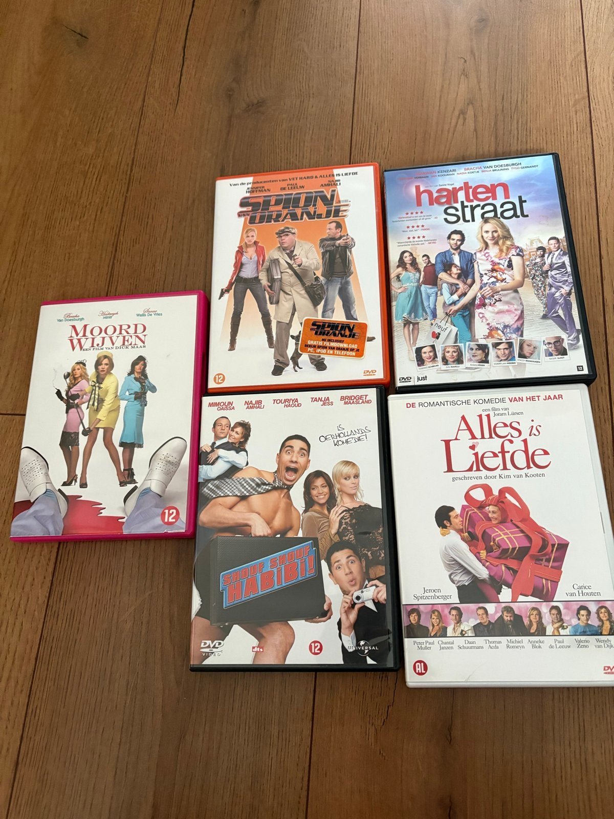 Nederlandse Komedie DVD Collectie: 5 Films, Gebruikt, Nederlands, Romantische komedie, Vanaf 12 jaar