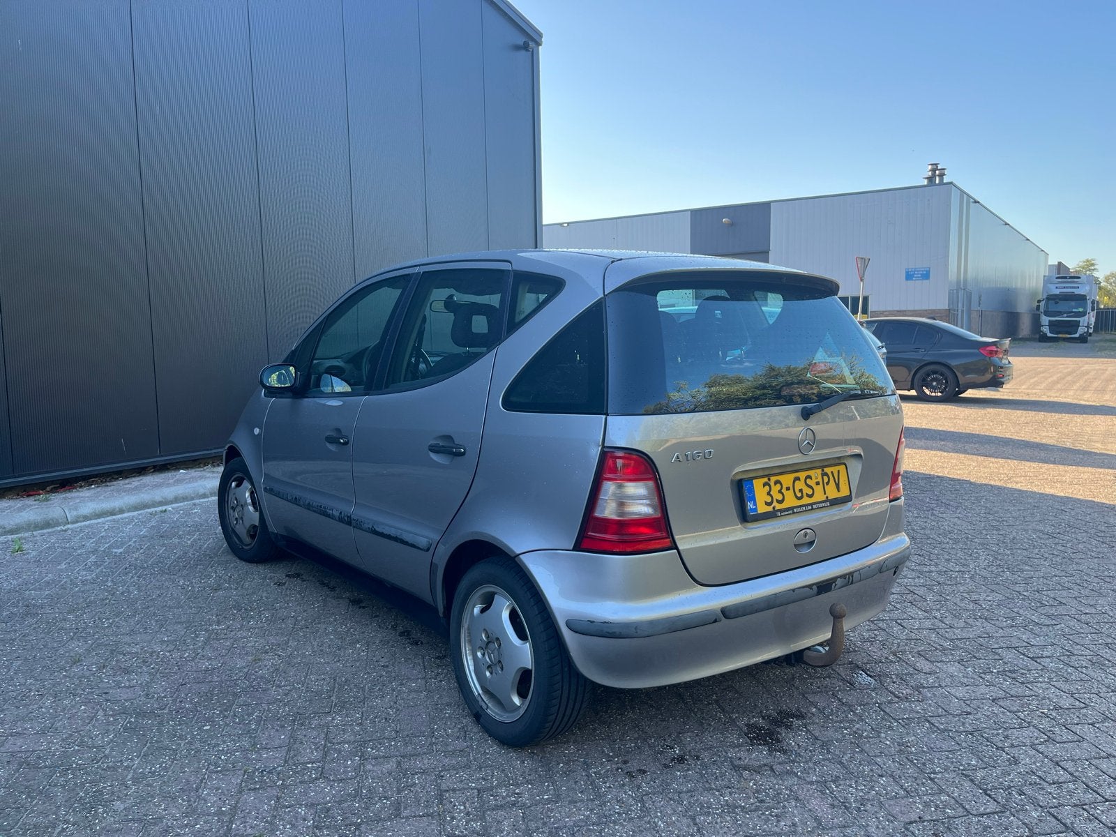 Mercedes-Benz A-Klasse 1.6 A160 AUT 2001 Grijs, Auto's, 40 €/maand, Particulier, 1000 kg, A-Klasse