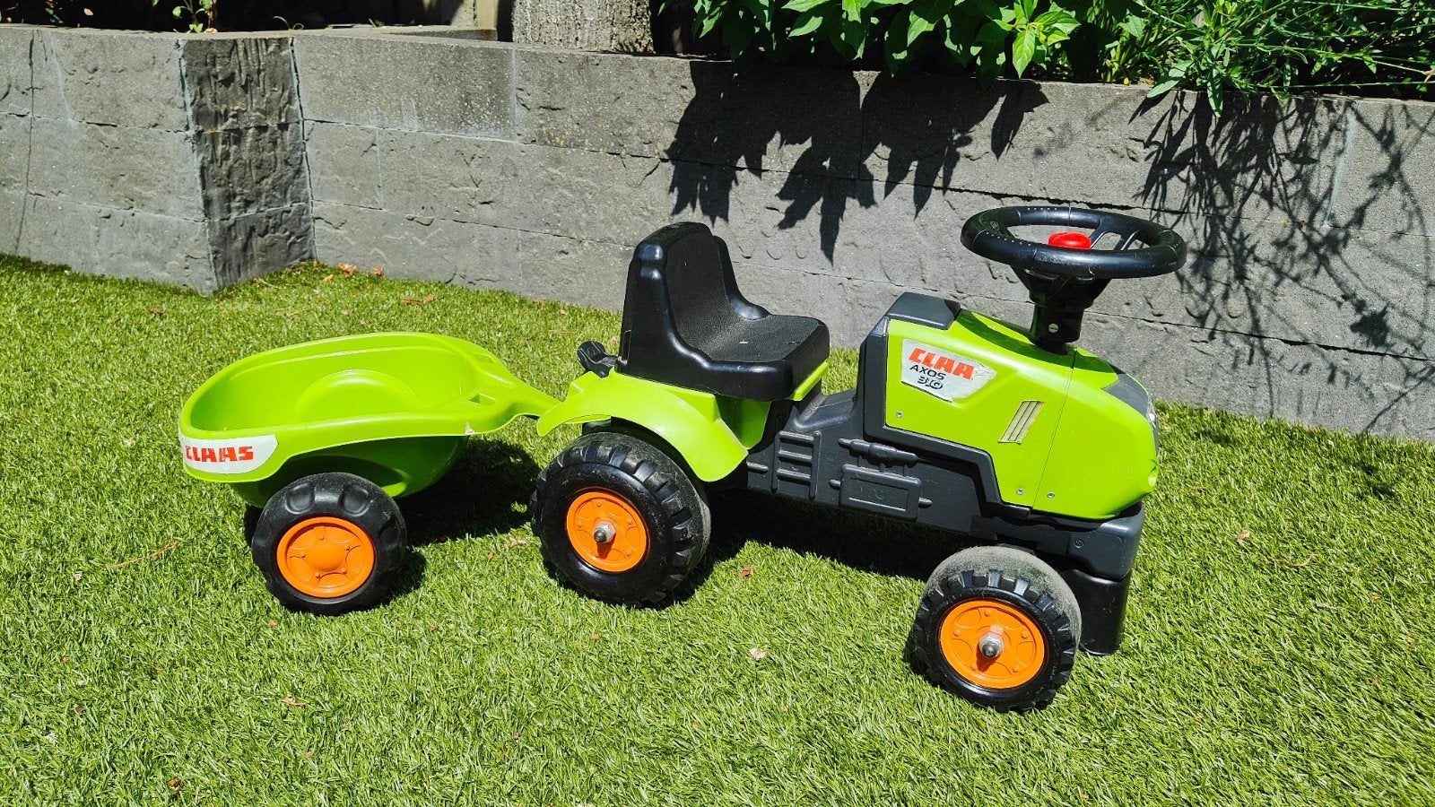 Claas loop- tractor met aanhanger, Ophalen, Gebruikt, Overige merken