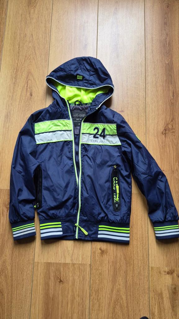Cars Jeans jongens jas maat 8 (ca. 128) lente/zomer, Gebruikt, Ophalen of Verzenden, Cars, Jongen