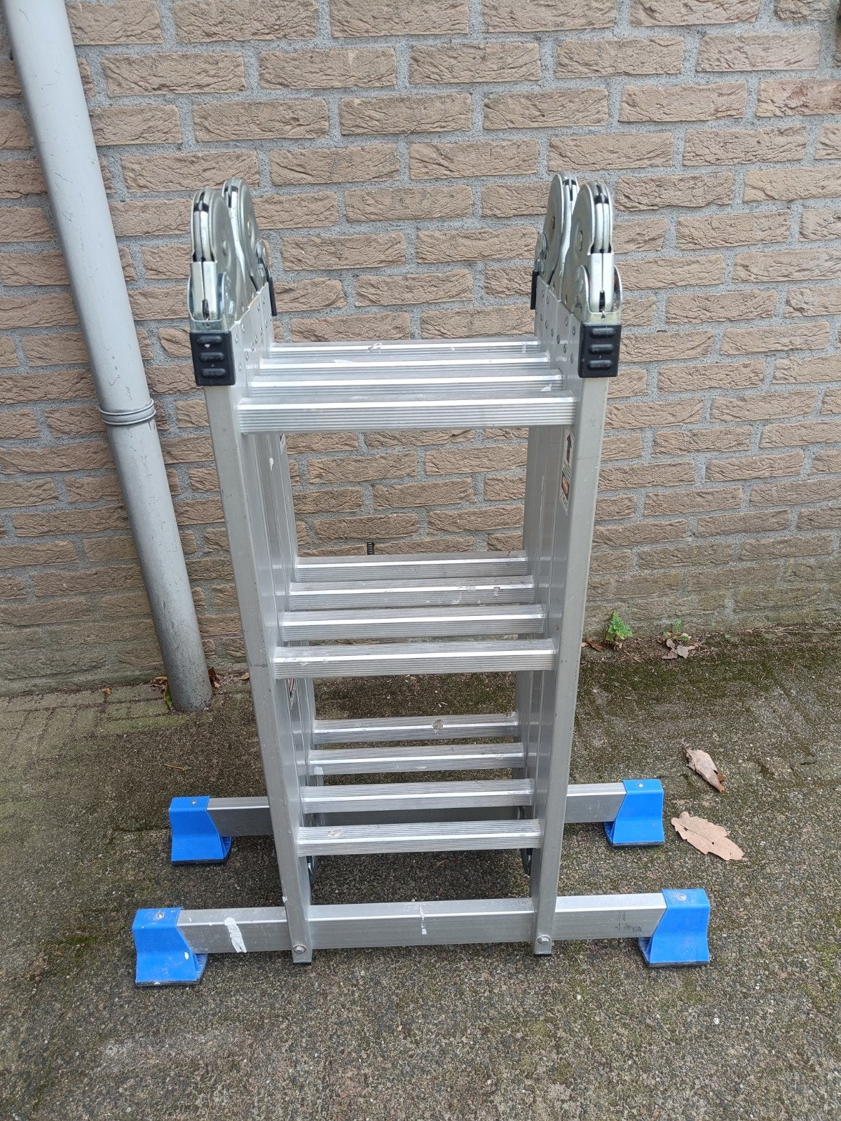 Alumexx multi vouwladder - 4x3 treden, Doe-het-zelf en Verbouw, Ladders en Trappen, Ophalen, Gebruikt, 2 tot 4 meter