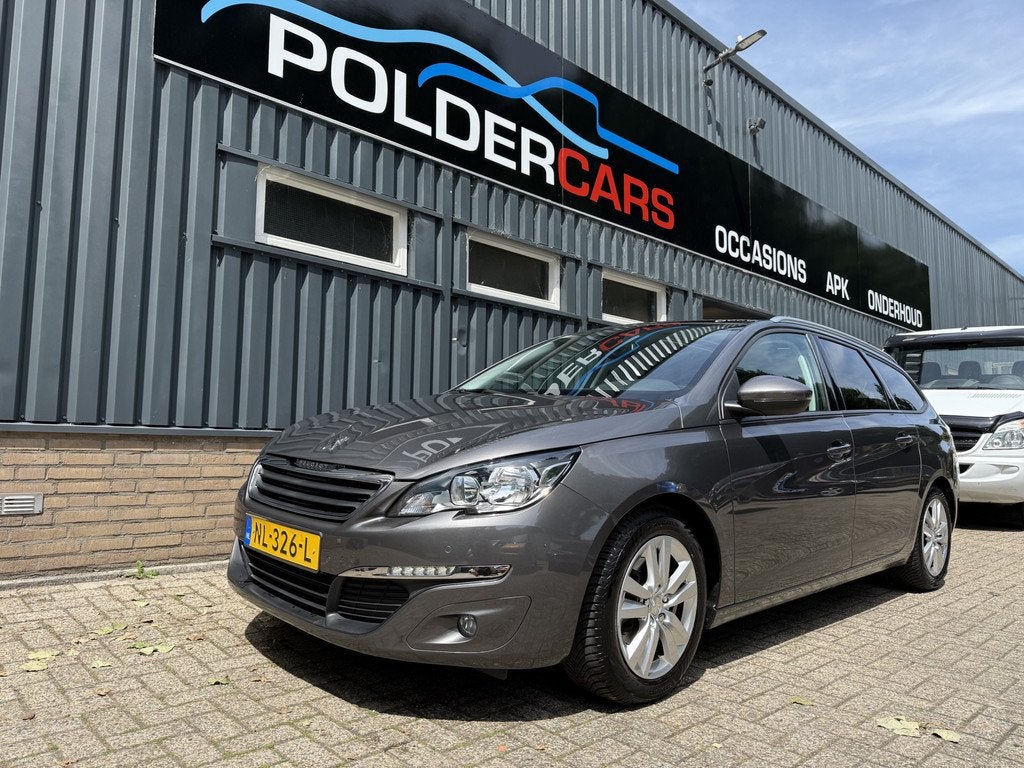 Peugeot 308 SW 1.2 PureTech Blue Lion Nieuwe distributie, Voorwielaandrijving, Stof, Gebruikt, Euro 6