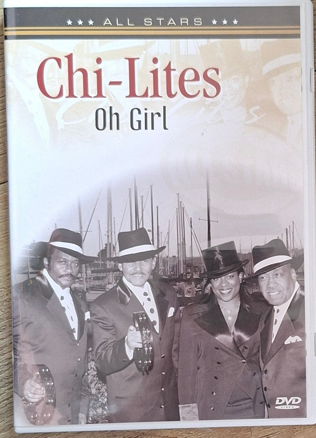 Chi-Lites - Oh Girl (All Stars In Concert) DVD, Inclusief doosje, Alle leeftijden, Nederlands, Ophalen of Verzenden