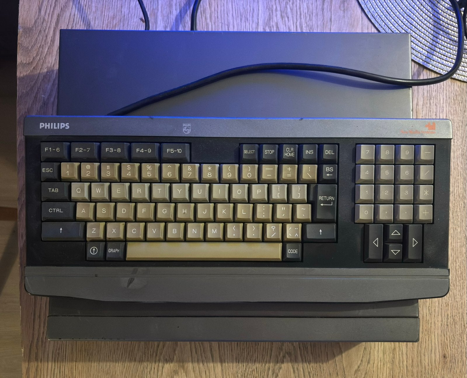 Philips NMS 8250 MSX2 Computer + Origineel Toetsenbord, Ophalen