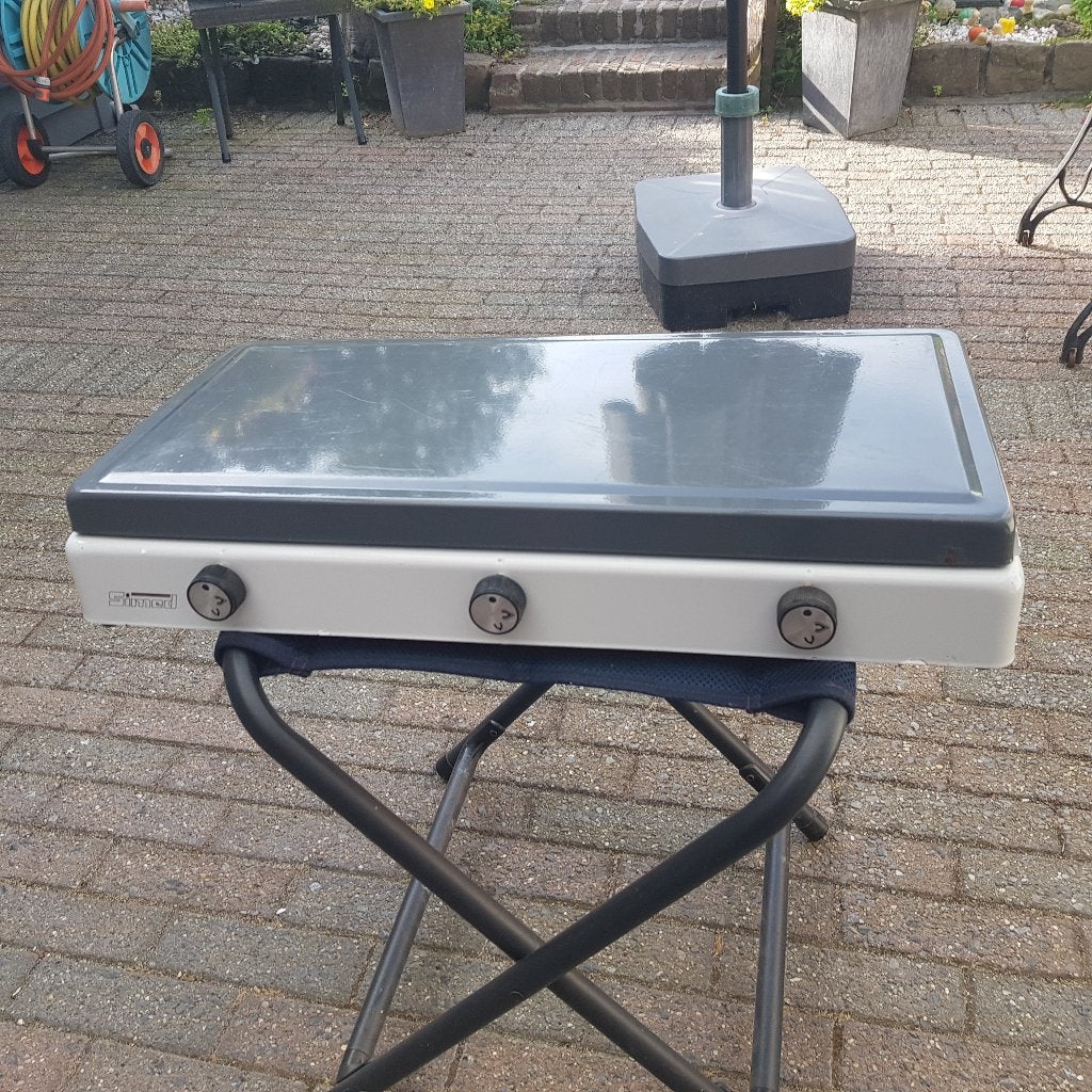 Perfect 3-Pits Gastoestel Merk "SIMED", Ophalen, Zo goed als nieuw